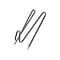 Advantus Cubicle Hooks, Silver, 25/Box (75370)