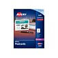 Avery Matte Postcards, 5.5" x 4.25", White, 200/Pack (5689)