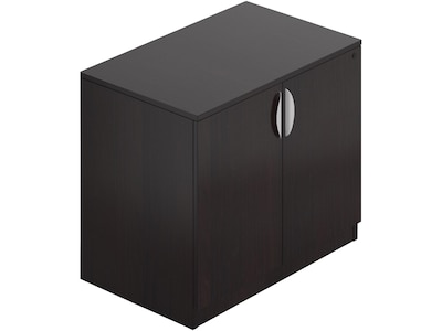 Offices To Go 29.5 Laminate Storage Cabinet with 1 Shelf, American Espresso (SL3622SC-AEL)