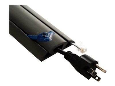 UT Wire Concealer & Cover, 5'L, Black (UTW-CP501-BK)