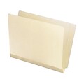 Pendaflex Reinforced End-Tab File Folders, Straight-Cut Tab, Letter Size, Manila, 100/Box (11035)