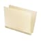 Pendaflex Reinforced End-Tab File Folders, Straight-Cut Tab, Letter Size, Manila, 100/Box (11035)