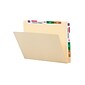 Smead Conversion Top and End-Tab File Folders, Straight-Cut Tabs, Letter Size, Manila, 100/Box (24190)