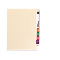 Smead End-Tab File Folders, Reinforced Straight-Cut Tab, 1-1/2 Expansion, Letter Size, Manila, 50/B