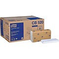 Tork Advanced C-Fold Paper Towels, 1-Ply, 150 Sheets/Pack, 16 Packs/Carton (CB520)