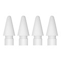 Apple MLUN2AM/A Replacement Tip for Apple Pencil, White, 4/Pack