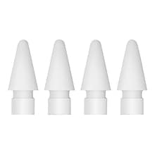 Apple MLUN2AM/A Replacement Tip for Apple Pencil, White, 4/Pack