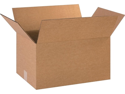 Coastwide Professional™ 18 x 12 x 10, 32 ECT, Shipping Boxes, 25/Bundle (CW57887)