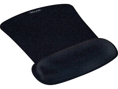 Belkin WaveRest Gel Wrist Rest & Mouse Pad, Black (F8E262-BLK)