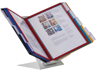 Durable VARIO Pro Document Holder, 8.5" x 11", Multicolor Plastic (551500)