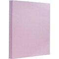 JAM Paper® Matte Cardstock, 8.5 x 11, 130lb Light Purple, 25/pack