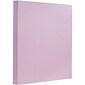 JAM Paper® Matte Cardstock, 8.5" x 11", 130lb Light Purple, 25/pack