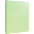 JAM Paper® Matte Cardstock, 8.5 x 11, 130lb Mint Green, 25/pack