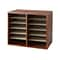 Safco Literature Wood File Organizer, Cherry (9420CY)