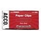 ACCO Economy Jumbo Paper Clips, Silver, 100/Box (A7072585)