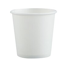 Solo Hot Cups, 4 Oz., White, 1000/Carton (374W-2050)
