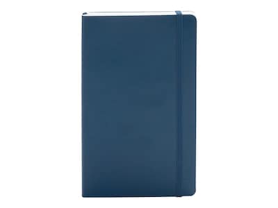 Poppin Professional Notebooks, 5" x 8.25", College Ruled, 96 Sheets, Blue (100358)