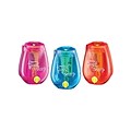 Bostitch Twist-n-Sharp Manual Pencil Sharpener, Assorted Colors (PS1-ADJ)