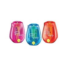 Bostitch Twist-n-Sharp Manual Pencil Sharpener, Assorted Colors (PS1-ADJ)