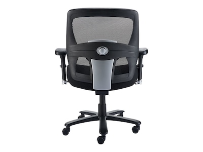 Quill Brand® Driscott Mesh Back Fabric Managers Big & Tall Chair, Black (28354)