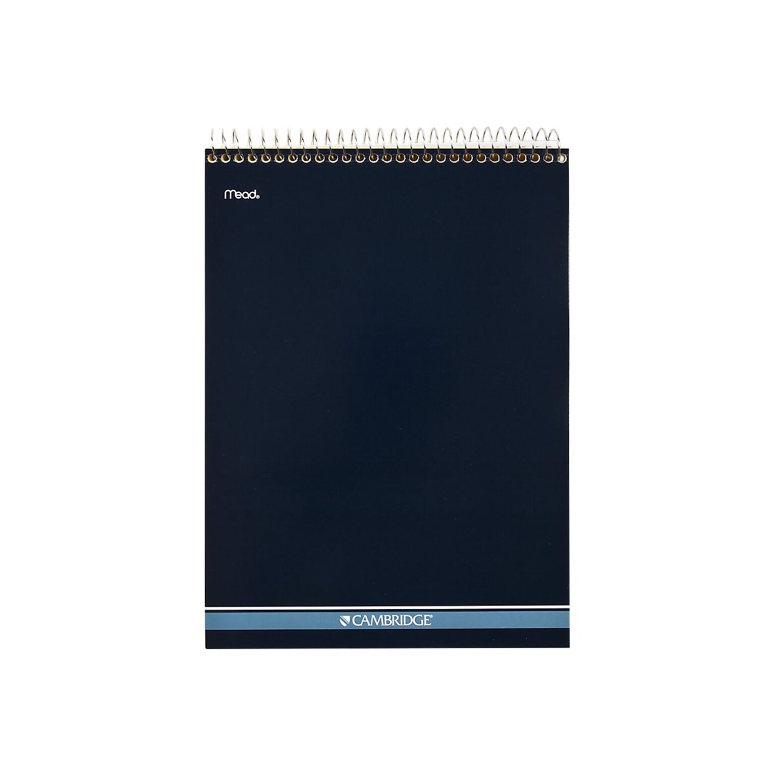 Cambridge Steno Book, 8.5 x 11, Wide Ruled, 70 Sheets, Blue (59880)