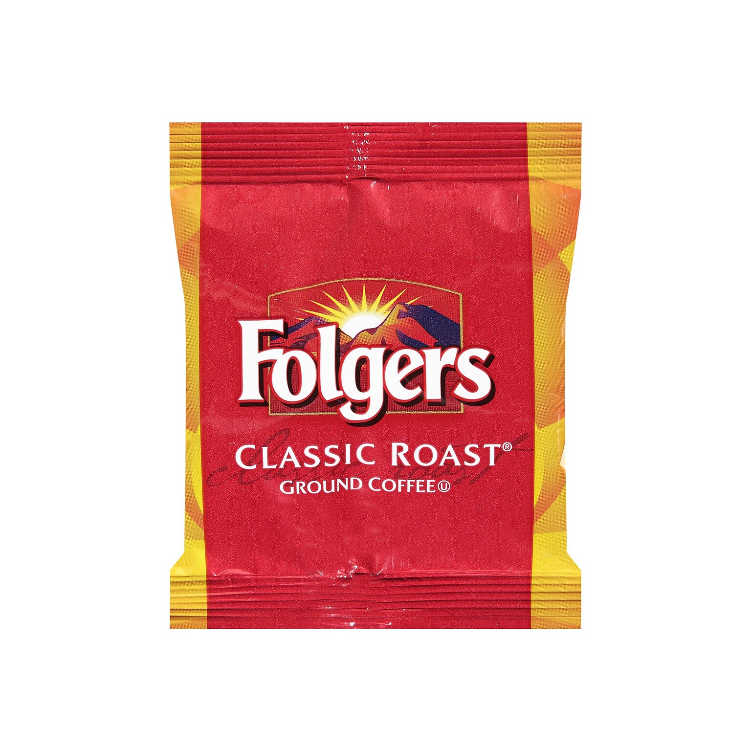 Folgers Classic Roast Ground Coffee, Medium Roast, Fraction Packs, 42/Carton (PRO18999)