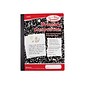 Staples® Composition Notebooks, 7.5" x 9.75", Specialty Ruled, 100 Sheets, Black/Red, 12/Carton (42079CT)