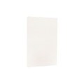 JAM Paper 65 lb. Cardstock Paper, 8.5 x 14, White Parchment, 50 Sheets/Pack (17128860)