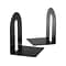 Officemate Heavy Duty Steel Book Ends, 10H, Black (93142)