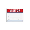 IDville Sticker Name Tags/Labels, Red, 100/Pack (1341017RD31)