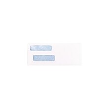 LUX Accounting Software Gummed Security Tinted Business Envelopes, 3 9/16 x 8 3/4, White, 250/Pack
