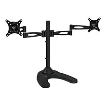 Mount-It! Dual Monitor Stand, Up To 27 Monitors, Black (MI-792)