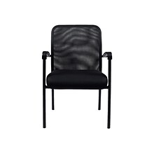 Global Offices To Go Mesh Guest Chair, Black (OTG11760B)