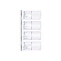 Adams 2-Part Petty Cash Carbonless Receipts Book, 2.75 x 5, 200 Forms/Book (ABF SC1156)