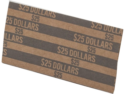 Pap-R Products Dollar Coin Wrappers, Gray 1,000/Box (30100)