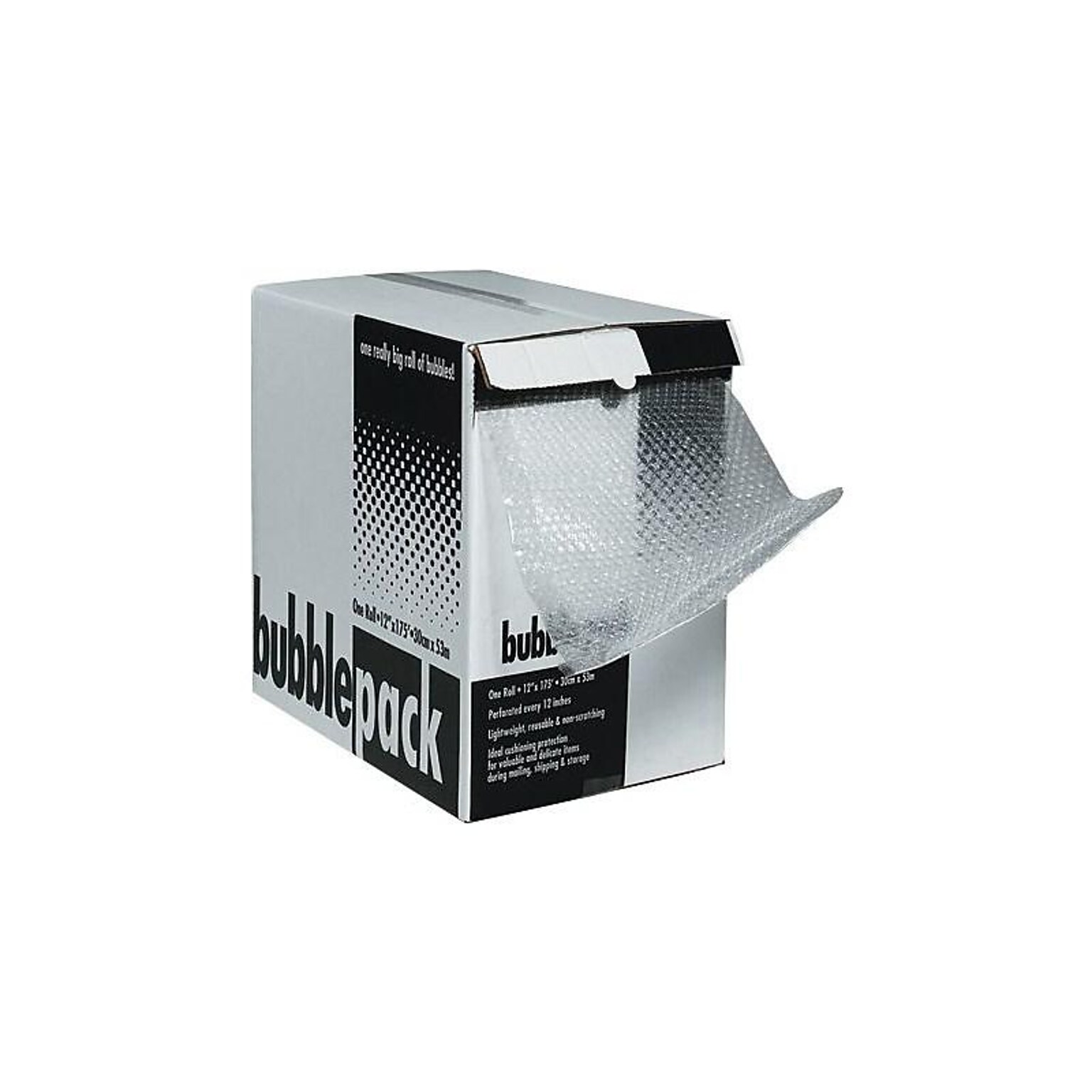 Quill Brand® Brand® 5/16 Standard Bubble Roll, Recycled, 24W x 100L (BD51624)