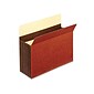 Pendaflex 10% Recycled Heavy Duty Reinforced File Pocket, 5 1/4" Expansion, Letter Size, Brown, 10/Box (C1534GHD)