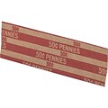 Pap-R Products Coin Wrappers, Red 1000/Box (30001)