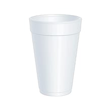 Dart J Cup Hot/Cold Cups, 16 Oz., White, 1000/Carton (16J16)