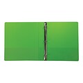 Samsill Fashion 1 3-Ring View Binders, Chartreuse, 2/Pack (U86378)