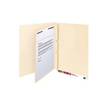 Smead Self-Adhesive Filing Dividers, Letter Size, Manila, 100/Box (68027)