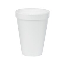 Dart J Cup Hot/Cold Cups, 12 Oz., White, 1000/Carton (12J12)