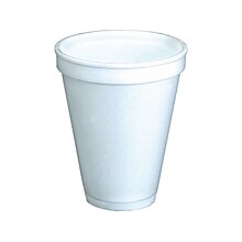 Dart J Cup Hot/Cold Cups, 8 Oz., White, 1000/Carton (8J8)