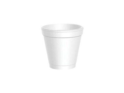 Dart J Cup Hot/Cold Cups, 4 Oz., White, 1000/Carton (4J4)