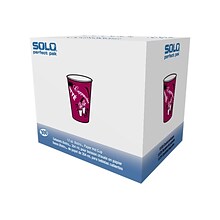 Solo Bistro Hot Cups, 12 Oz., Multicolor, 300/Carton (OF12BI-0041)