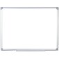 Bi-Office Earth-It Dry-Erase Whiteboard, Aluminum Frame, 3' x 4' (MA0500790)