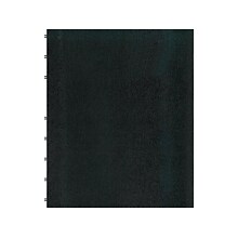 Blueline MiracleBind Professional Notebooks, 7.25 x 9.25, College Ruled, 75 Sheets, Black (AF9150.