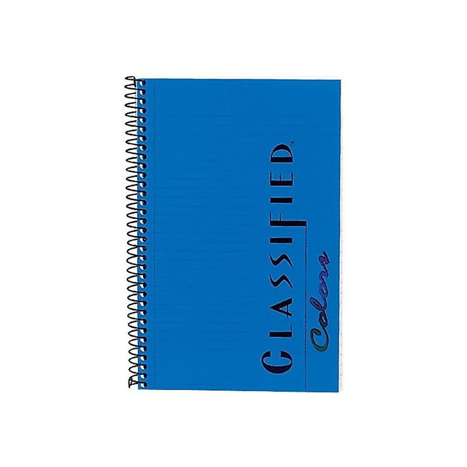 TOPS 1-Subject Notebooks, 5.5 x 8.5, Narrow Ruled, 100 Sheets, Blue (73506)