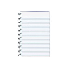 TOPS 1-Subject Notebooks, 5.5 x 8.5, Narrow Ruled, 100 Sheets, Blue (73506)