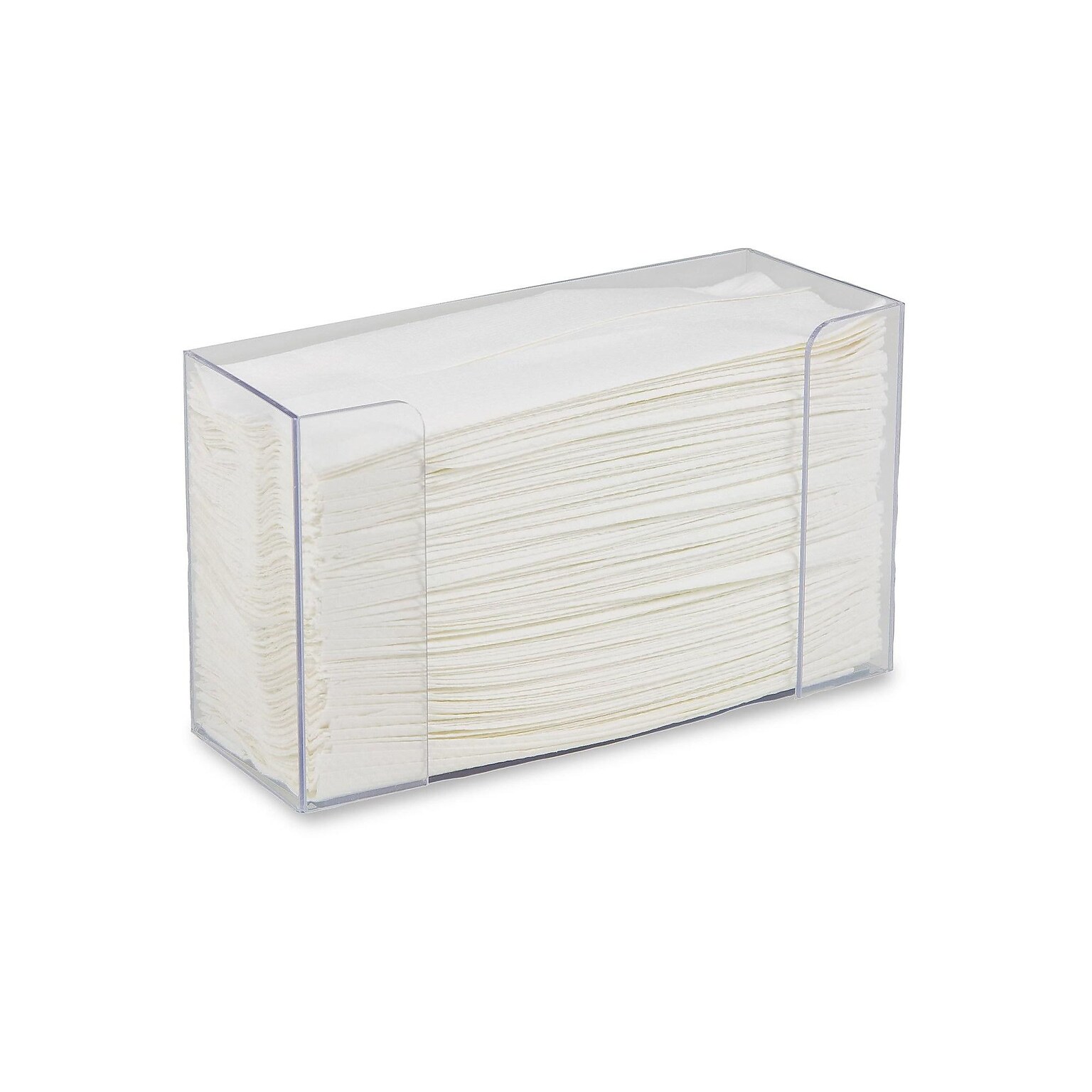 Medical Arts Press Professional Folded Paper Towel Dispenser, Clear (CMTD061888)